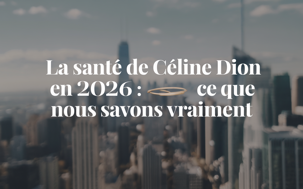 La santé de Céline Dion en 2026 : ce que nous savons vraiment