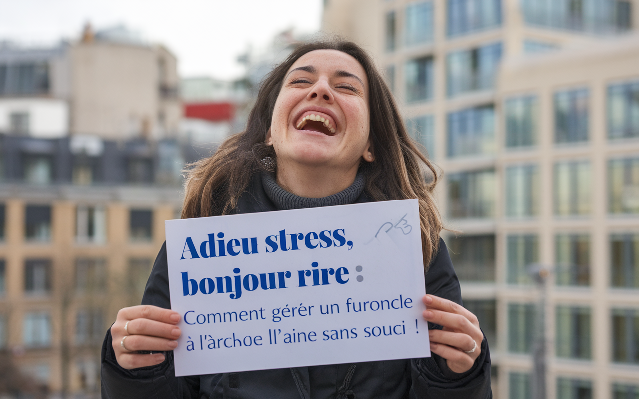 Adieu stress, bonjour rire : comment gérer un furoncle à l'aine sans souci !