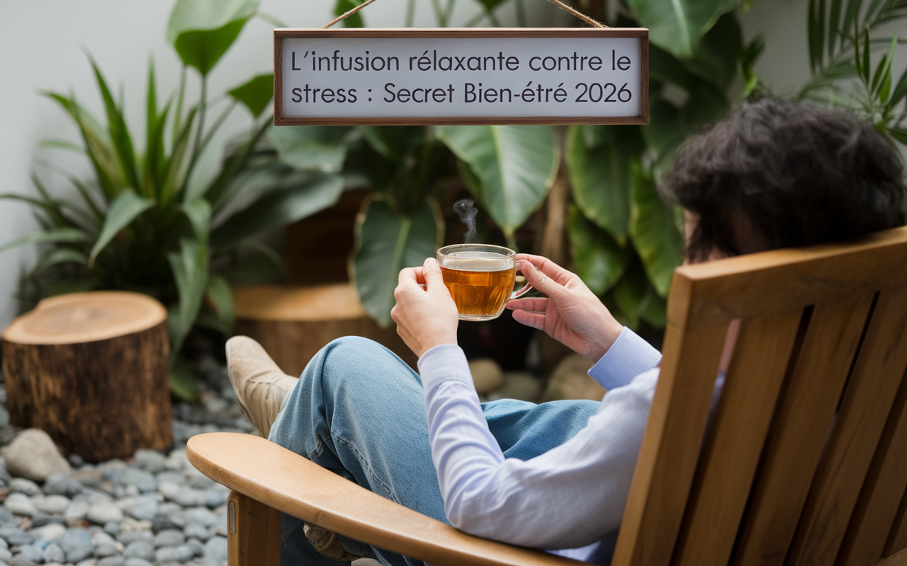 L'infusion relaxante contre le stress : secret bien-être 2026