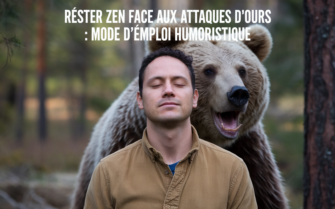 Rester zen face aux attaques d'ours : mode d'emploi humoristique